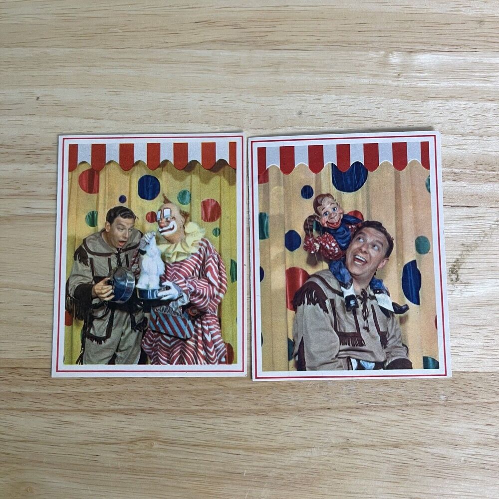 Vintage Howdy Doody Christmas Card Lot